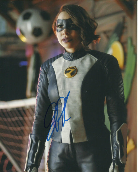 JESSICA PARKER KENNEDY SIGNED THE FLASH 8X10 PHOTO (1)