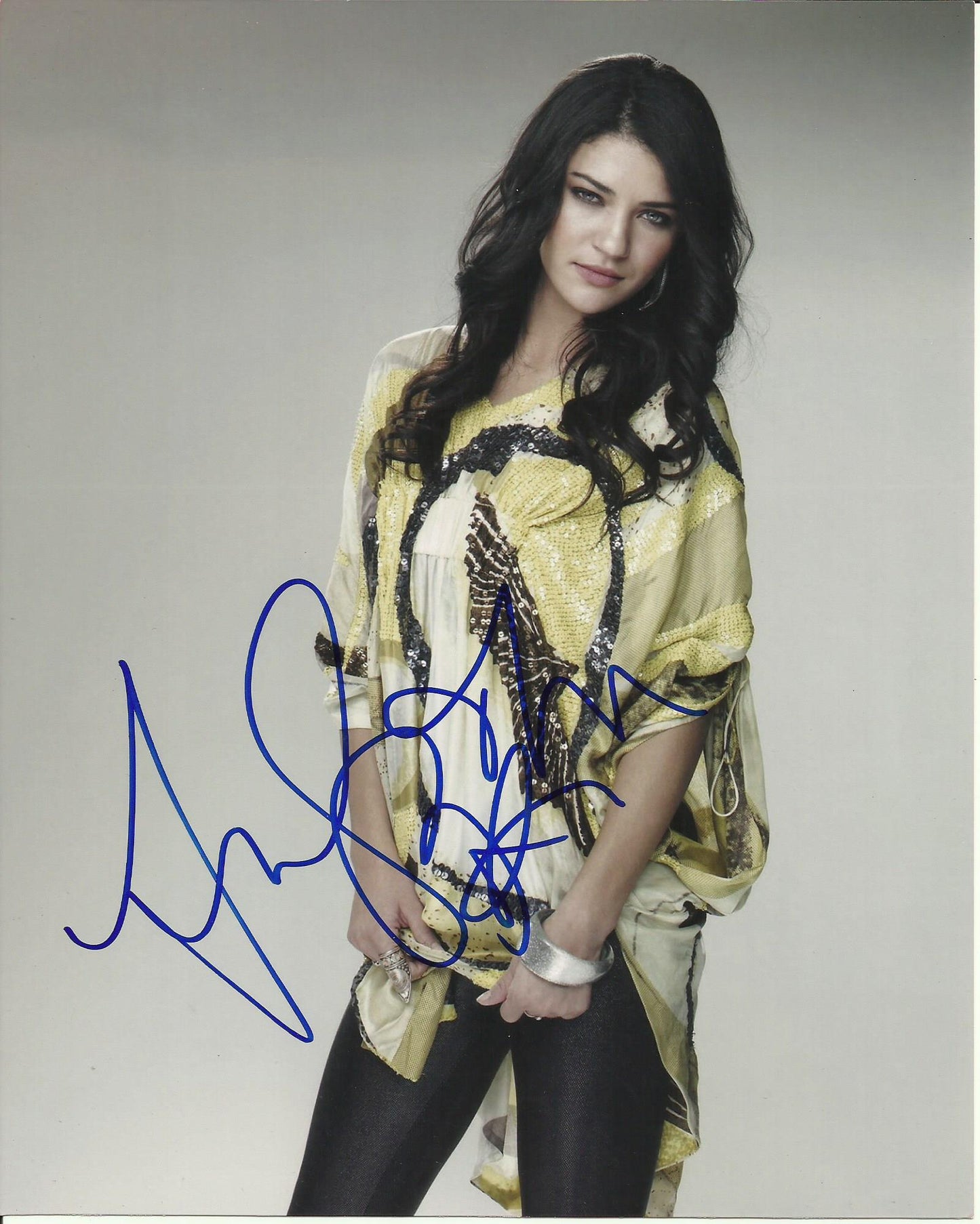 JESSICA SZOHR SIGNED SEXY 10X8 PHOTO (2)