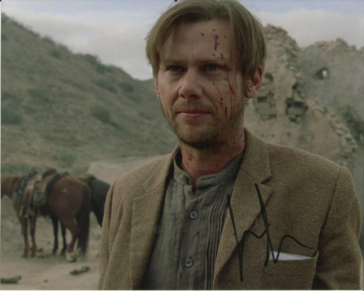 JIMMI SIMPSON SIGNED WESTWORLD 8X10 PHOTO (4)