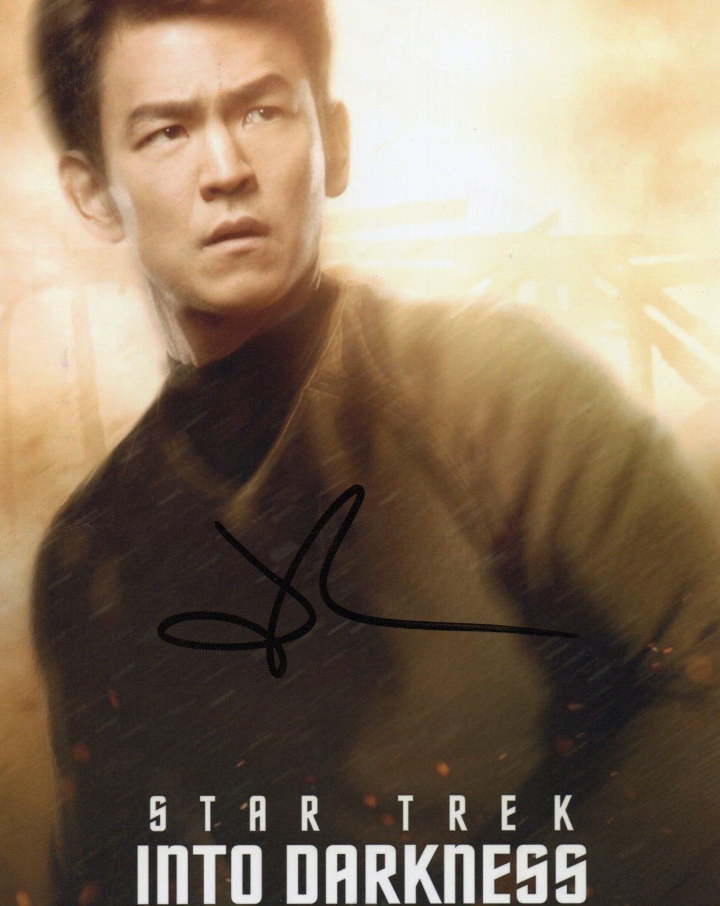 JOHN CHO SIGNED STAR TREK 8X10 PHOTO