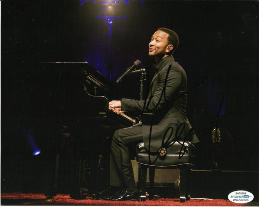 JOHN LEGEND SIGNED 8X10 PHOTO ALSO ACOA CERTIFIED