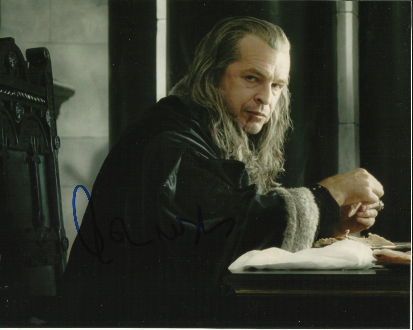 JOHN NOBLE SIGNED LORD OF THE RINGS 8X10 PHOTO (1)