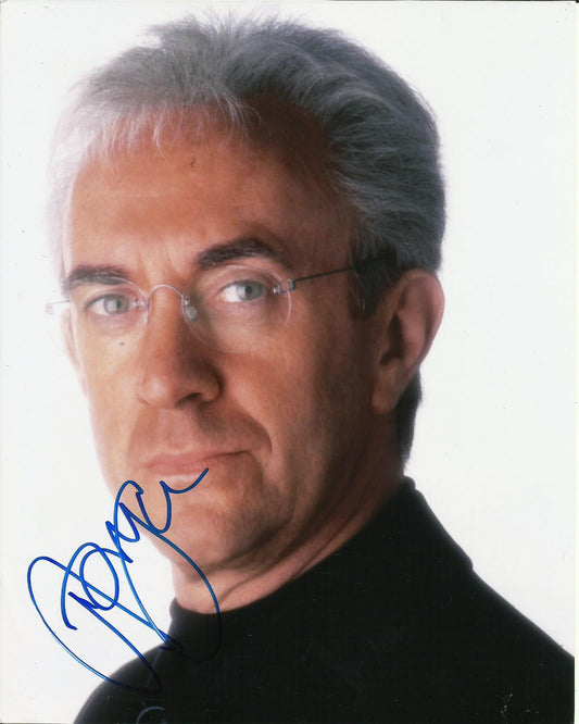 JONATHAN PRYCE SIGNED TOMORROW NEVER DIES 8X10 PHOTO