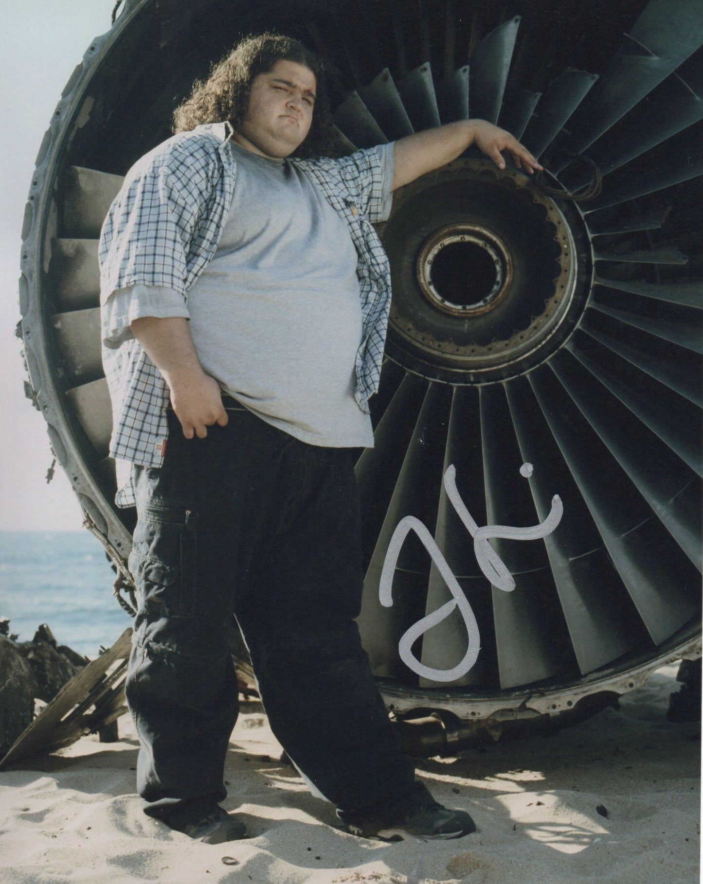 JORGE GARCIA SIGNED LOST 8X10 PHOTO (1)