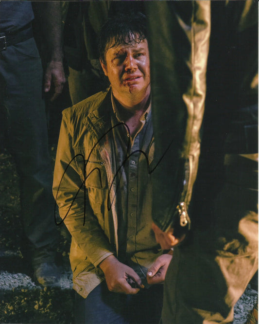 JOSH McDERMITT SIGNED THE WALKING DEAD 8X10 PHOTO (4)