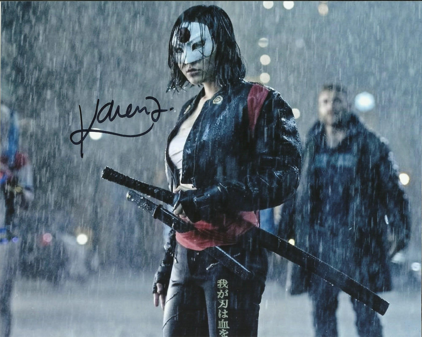 KAREN FUKUHARA SIGNED SUICIDE SQUAD 10X8 PHOTO (3)