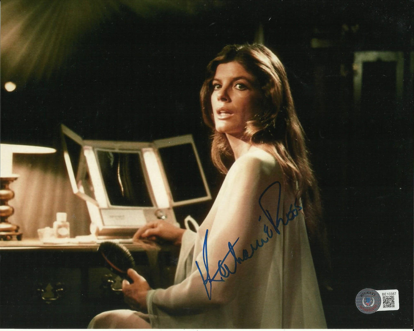 KATHERINE ROSS SIGNED YOUNG 8X10 PHOTO ALSO BECKETT COA
