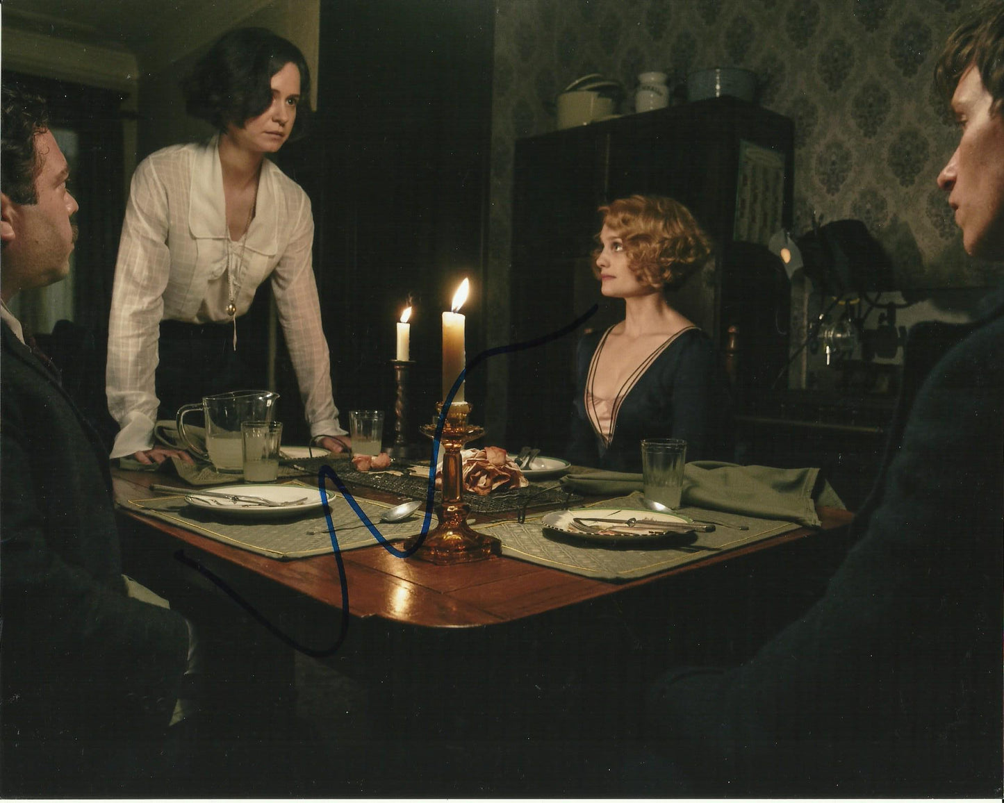 KATHERINE WATERSTON SIGNED FANTASTIC BEASTS 10X8 PHOTO (2)