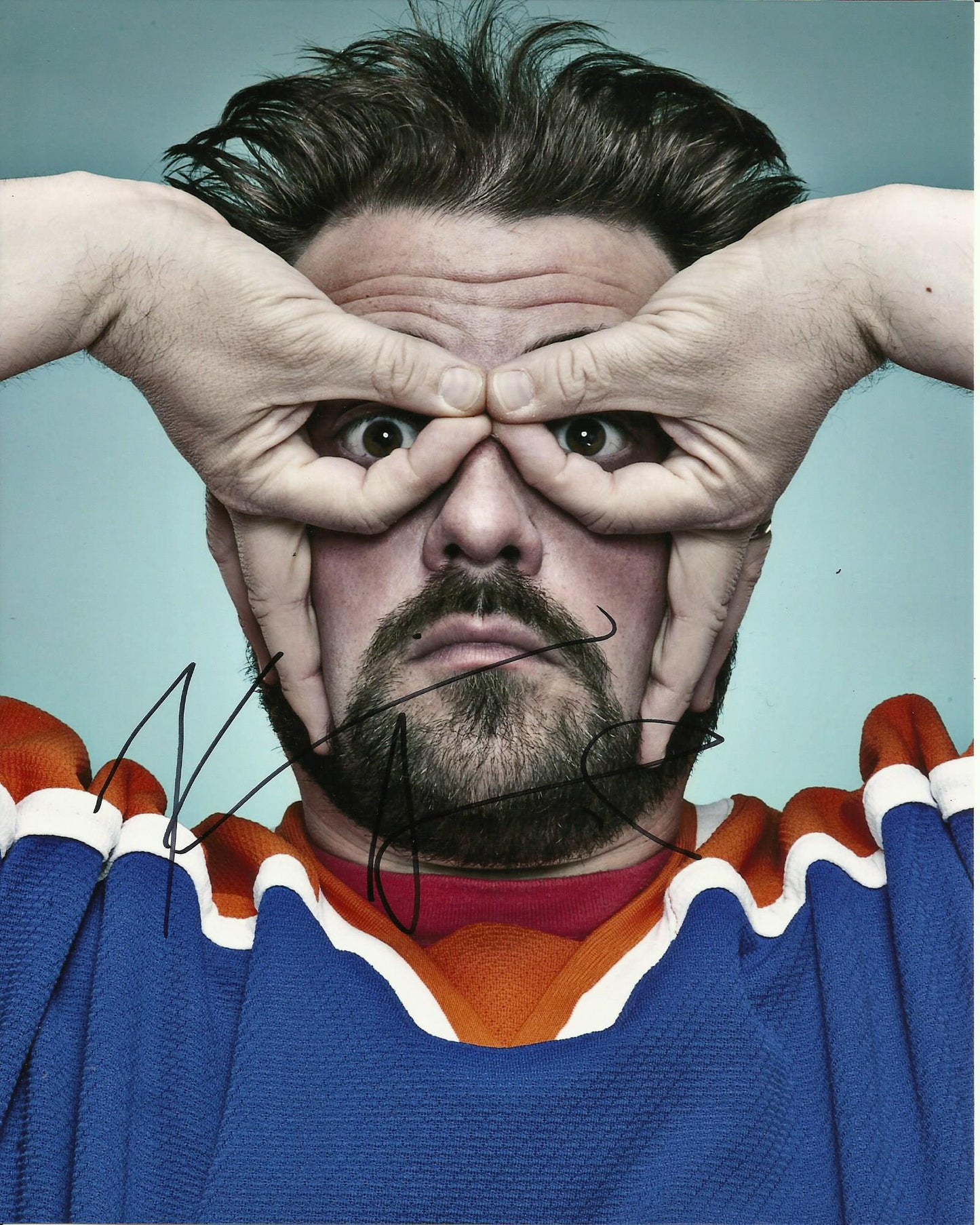 KEVIN SMITH SIGNED COOL 8X10 PHOTO (3)
