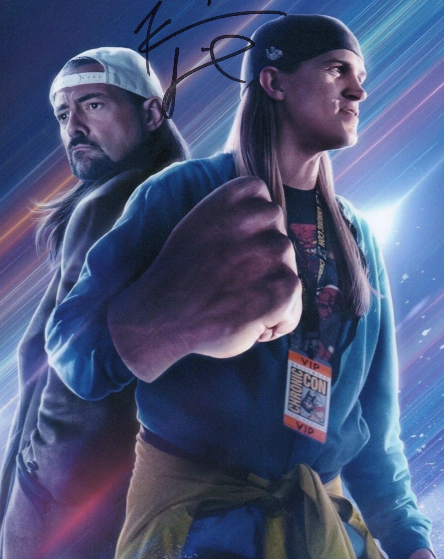 KEVIN SMITH SIGNED JAY AND SILENT BOB 8X10 PHOTO (2)