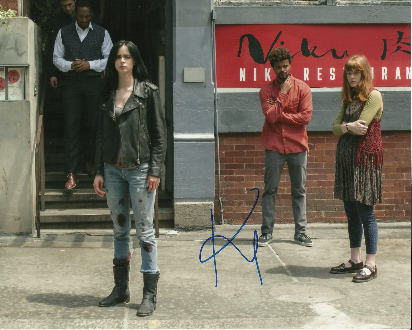 KRYSTEN RITTER SIGNED JESSICA JONES 10X8 PHOTO (1)