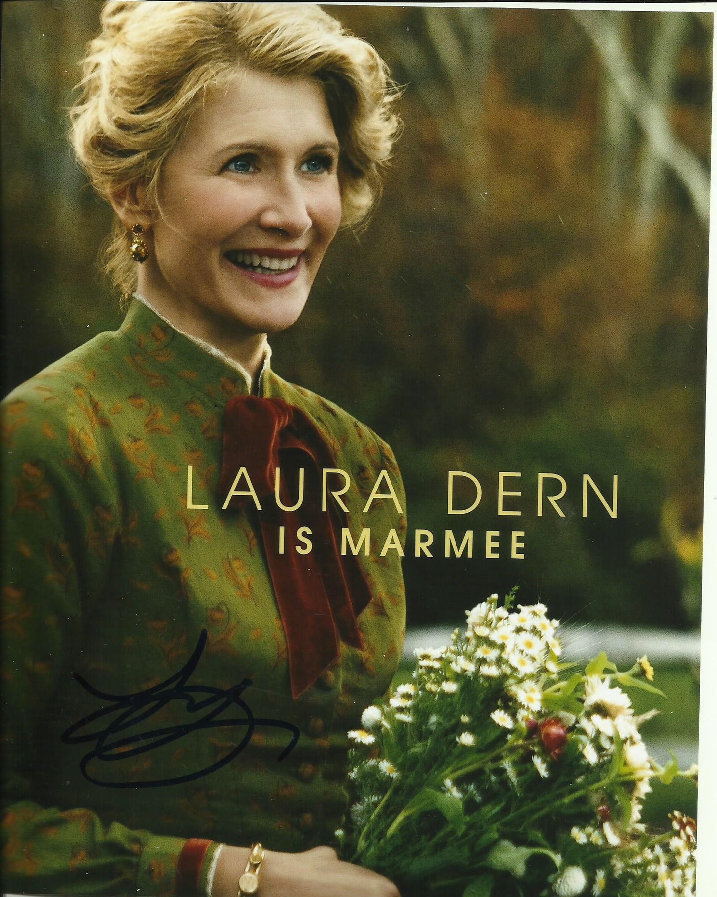 LAURA DERN SIGNED LITTLE WOMEN 8X10 PHOTO (1)