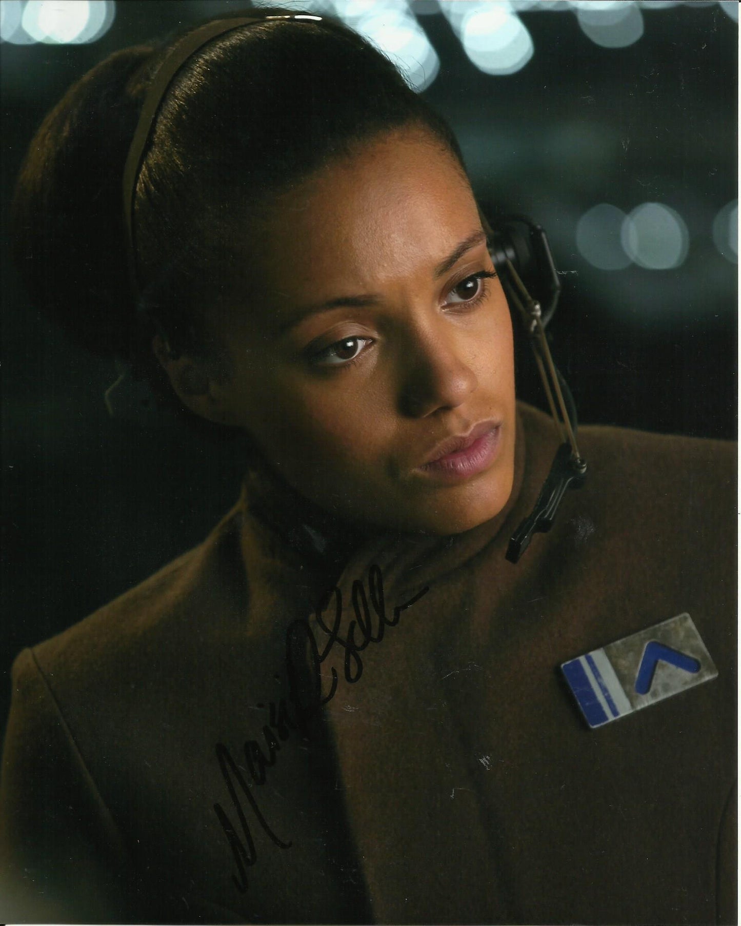 MAISIE RICHARDSON-SELLERS SIGNED STAR WARS 10X8 PHOTO (1)