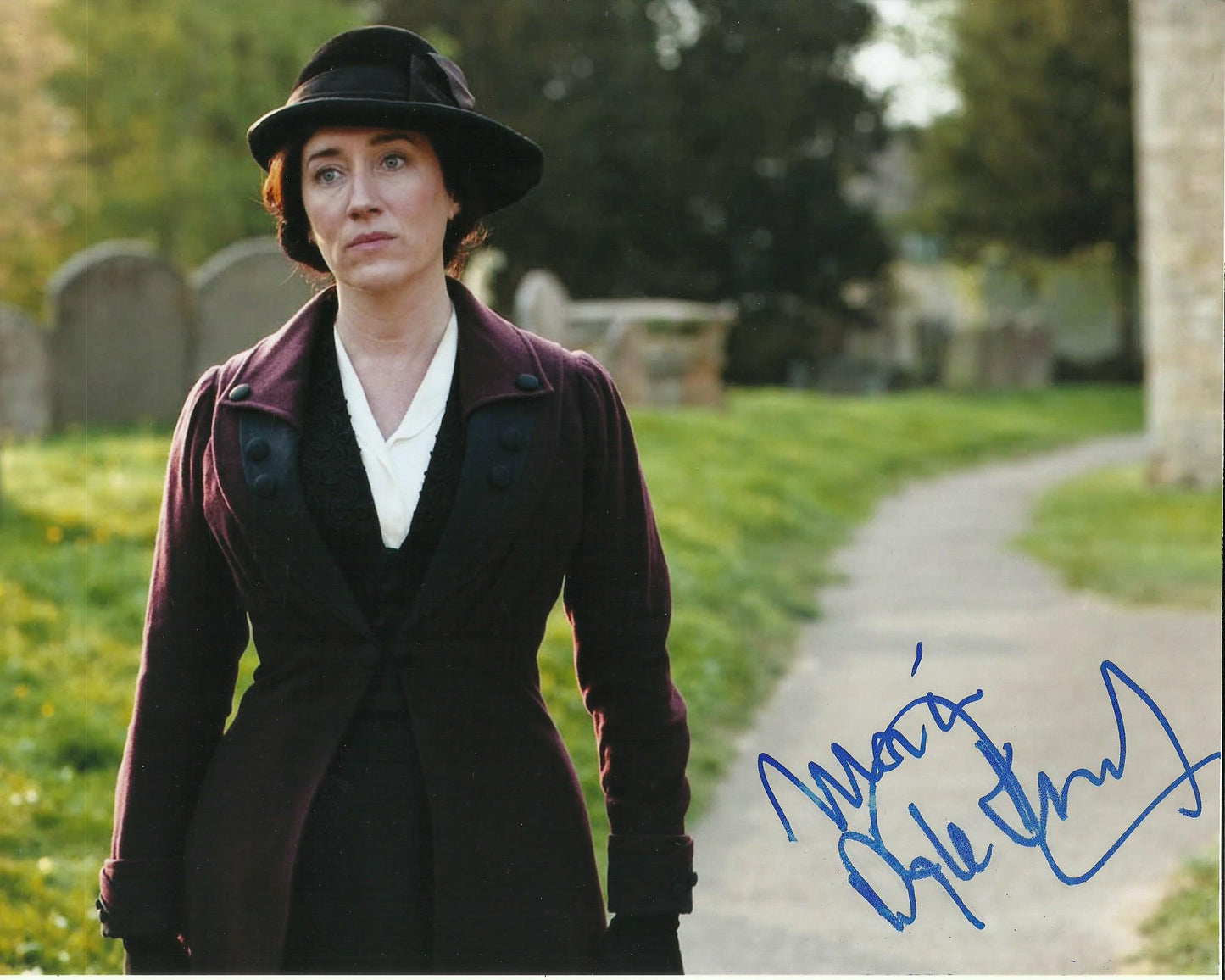 MARIA DOYLE KENNEDY SIGNED DOWNTON ABBEY 10X8 PHOTO