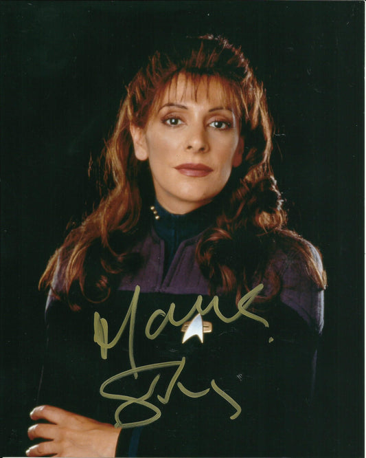 MARINA SIRTIS SIGNED STAR TREK 10X8 PHOTO (3)