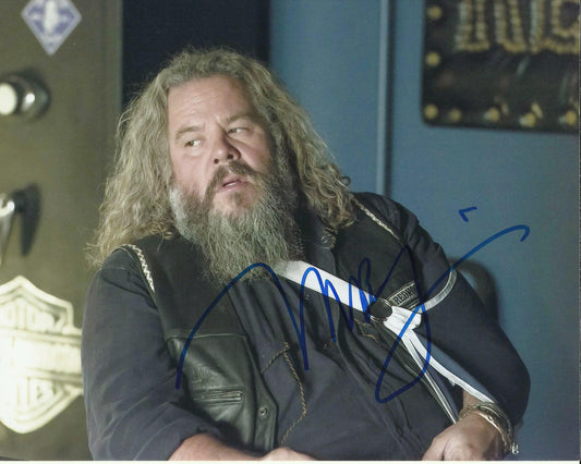 MARK BOONE JUNIOR SIGNED SONS OF ANARCHY 8X10 PHOTO (2)