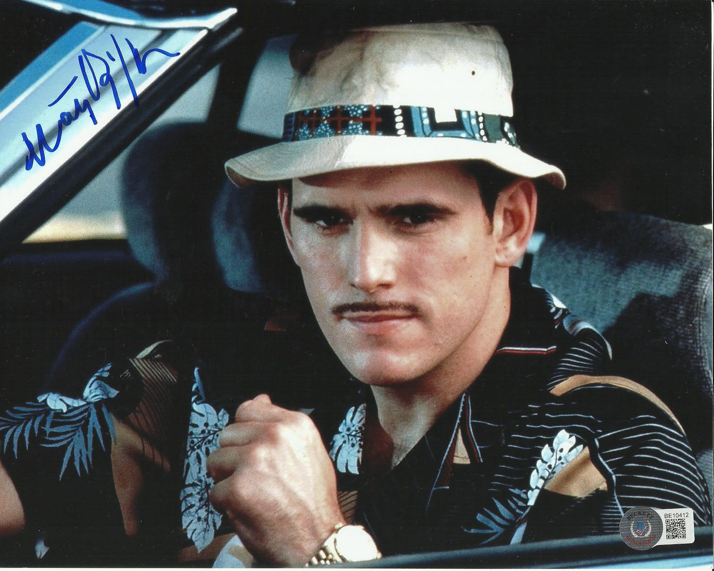 MATT DILLON SIGNED THERE SOMETHING ABOUT MARY 8X10 PHOTO ALSO BECKETT COA