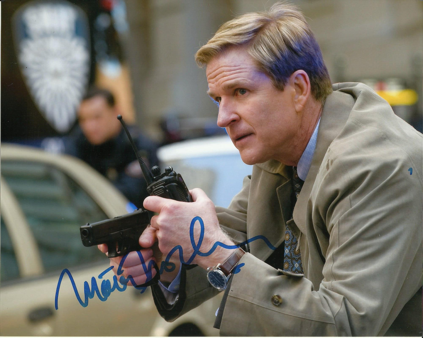 MATTHEW MODINE SIGNED THE DARK KNIGHT RISES 8X10 PHOTO
