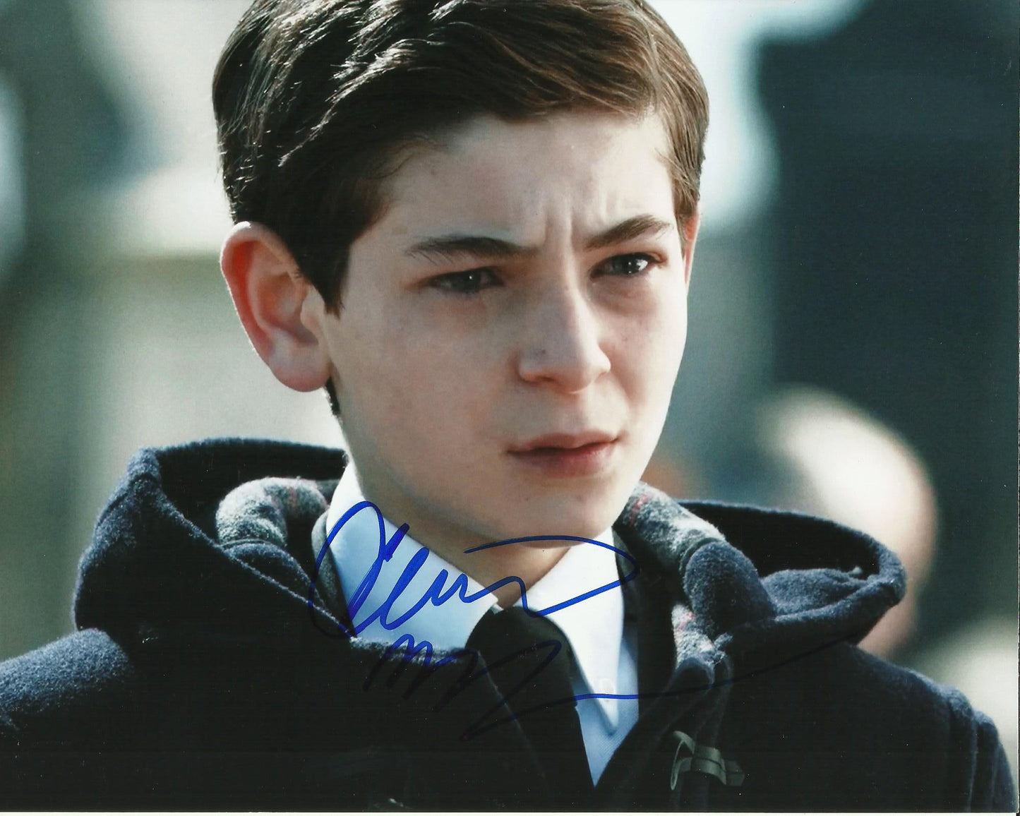 DAVID MAZOUZ SIGNED GOTHAM 8X10 PHOTO (4)