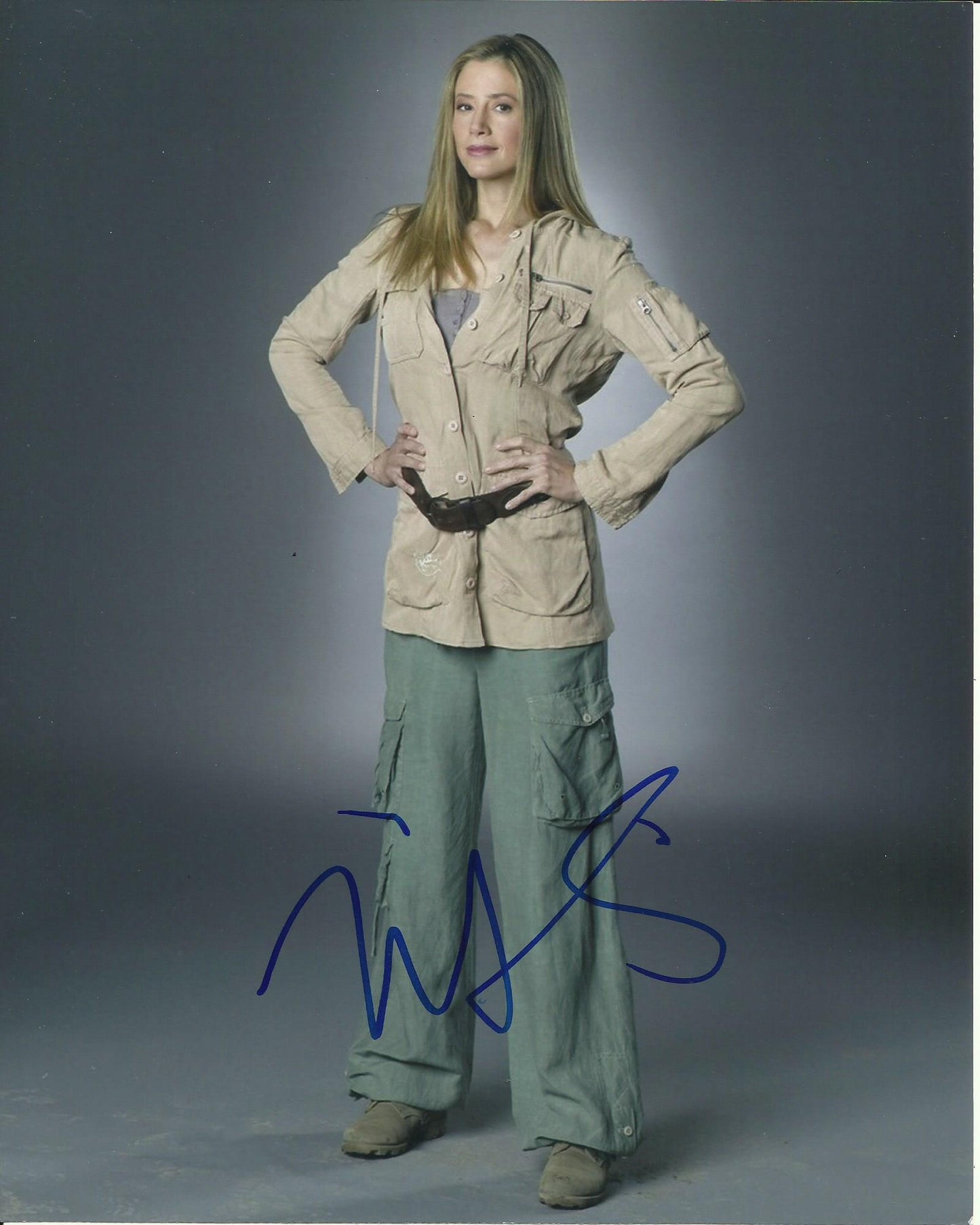 MIRA SORVINO SIGNED THE LAST TEMPLAR 10X8 PHOTO