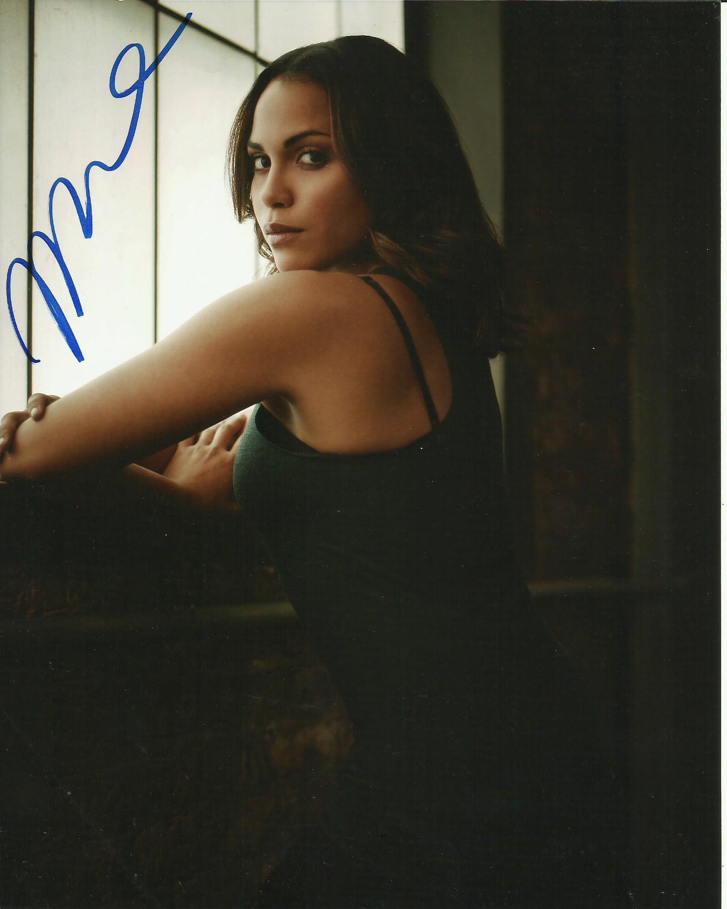 MONICA RAYMUND SIGNED SEXY 10X8 PHOTO (1)