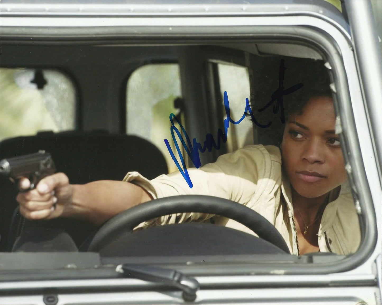 NAOMIE HARRIS SIGNED BOND 10X8 PHOTO (3)