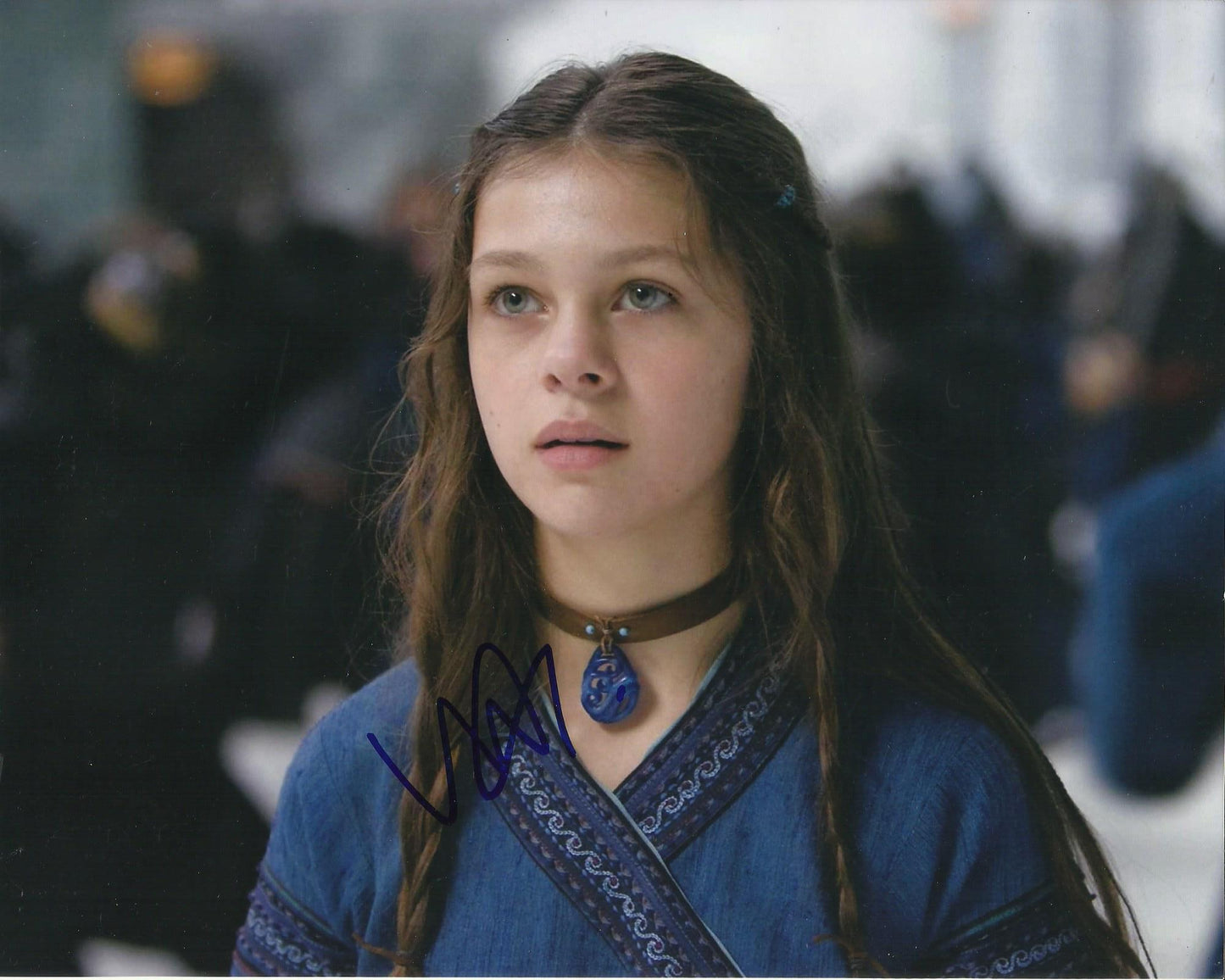 NICOLA PELTZ SIGNED THE LAST AIRBENDER 10X8 PHOTO