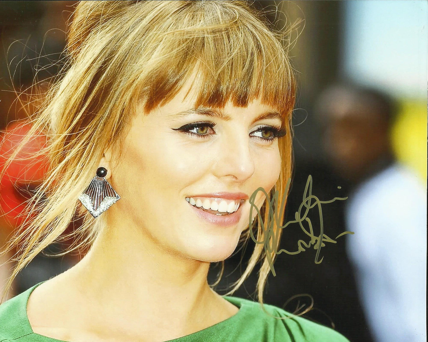 OPHELIA LOVIBOND SIGNED SEXY 10X8 PHOTO (1)