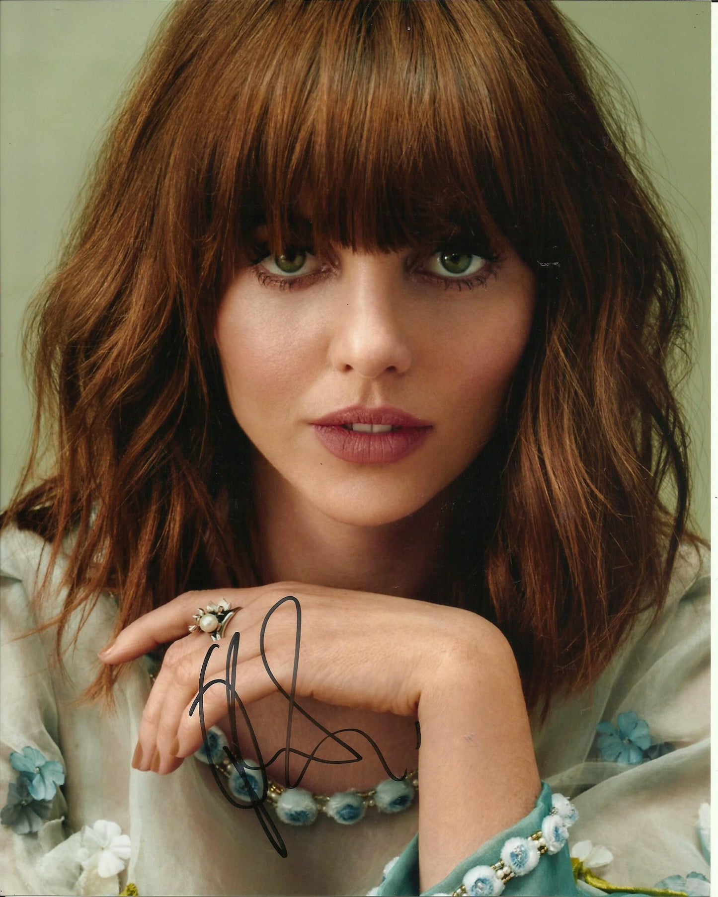 OPHELIA LOVIBOND SIGNED SEXY 10X8 PHOTO (12)