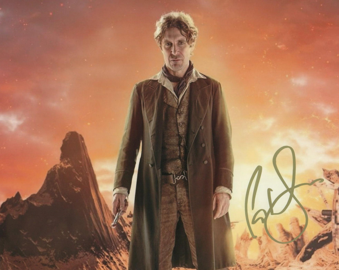 PAUL McGANN SIGNED DR WHO 8X10 PHOTO (6)