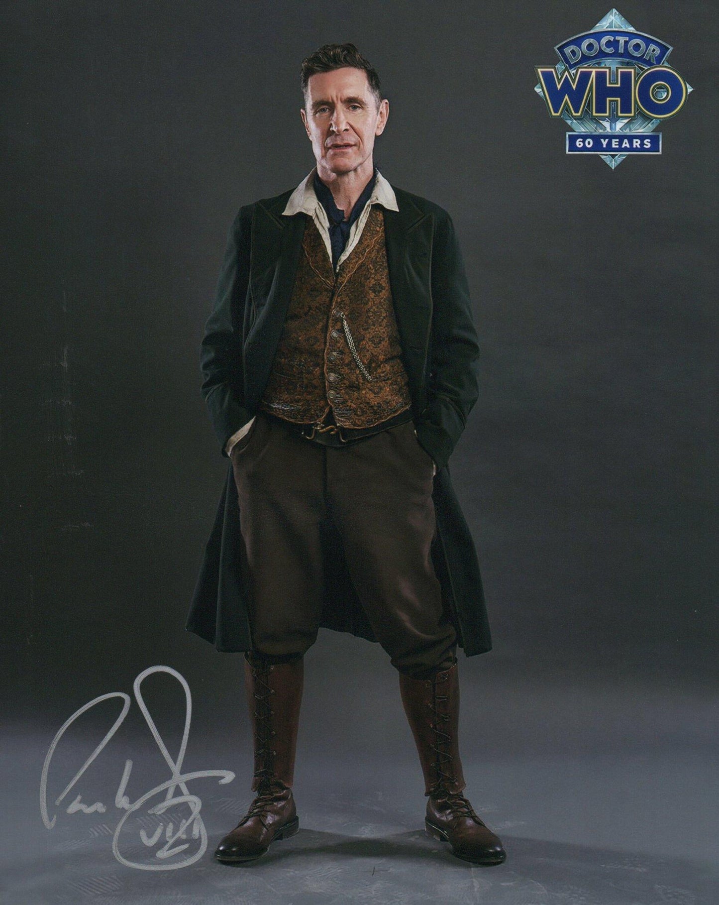 PAUL McGANN SIGNED DR WHO 8X10 PHOTO (7)