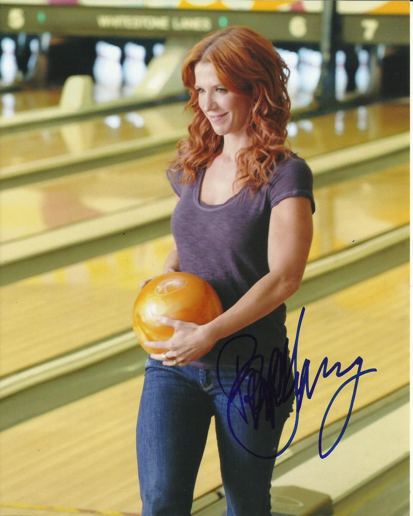 POPPY MONTGOMERY SIGNED SEXY UNFORGETTABLE 10X8 PHOTO (4)
