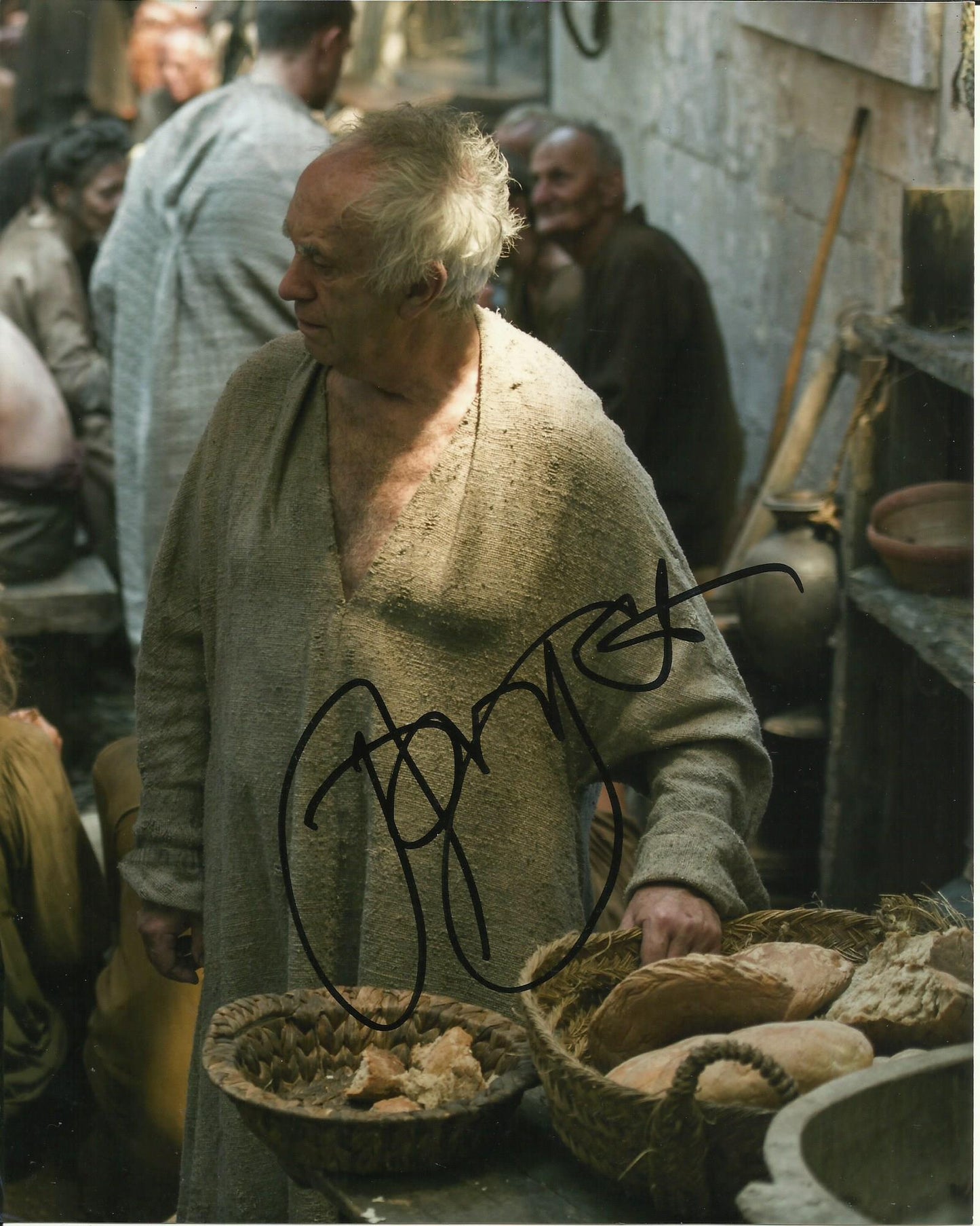 JONATHAN PRYCE SIGNED GAME OF THRONES 8X10 PHOTO (3)