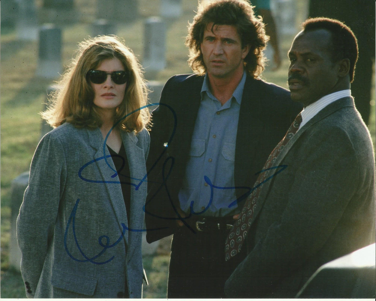 RENE RUSSO SIGNED LETHAL WEAPON 10X8 PHOTO (2)