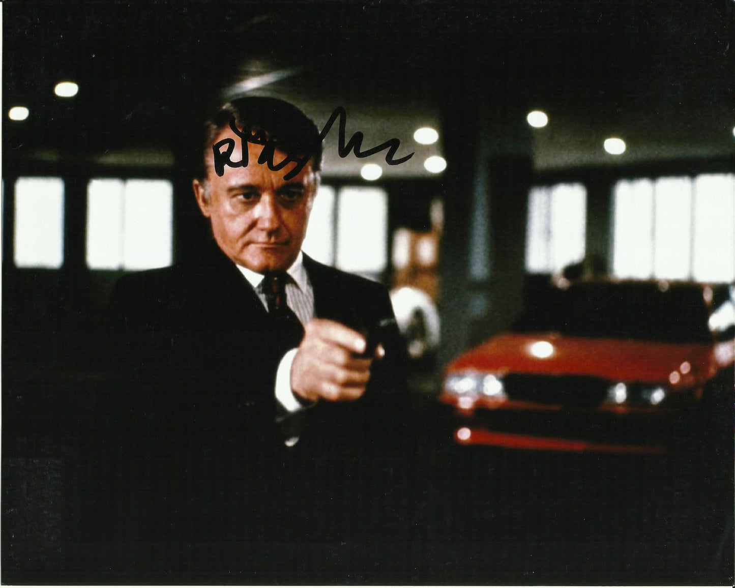 ROBERT VAUGHN SIGNED BLACK MOON RISING 8X10 PHOTO