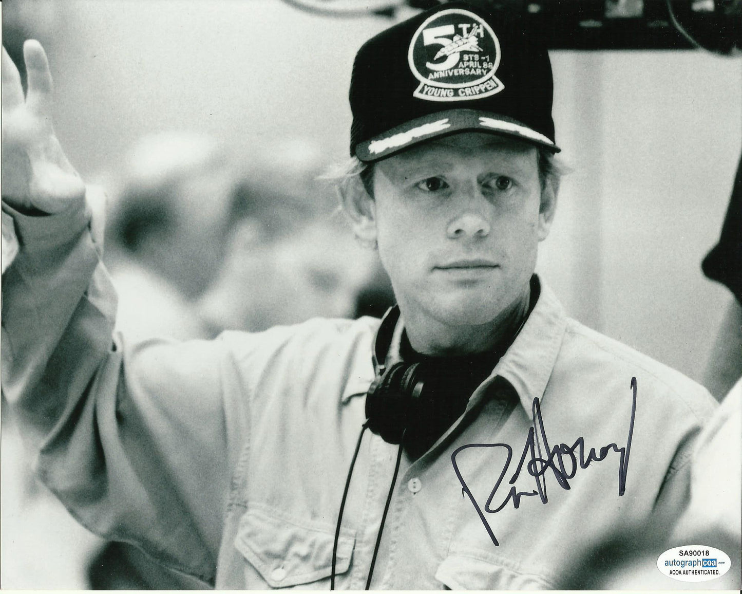 RON HOWARD SIGNED DIRECTING 8X10 PHOTO (1) ALSO ACOA CERTIFIED