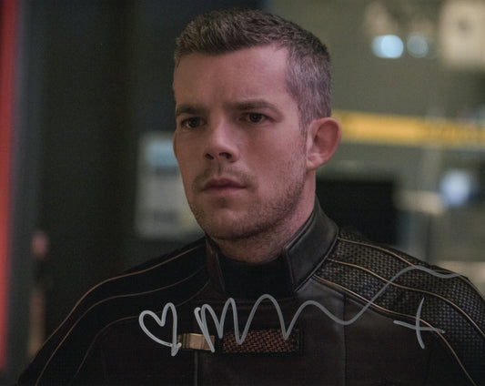 RUSSELL TOVEY SIGNED SUPERGIRL/FLASH 8X10 PHOTO (1)