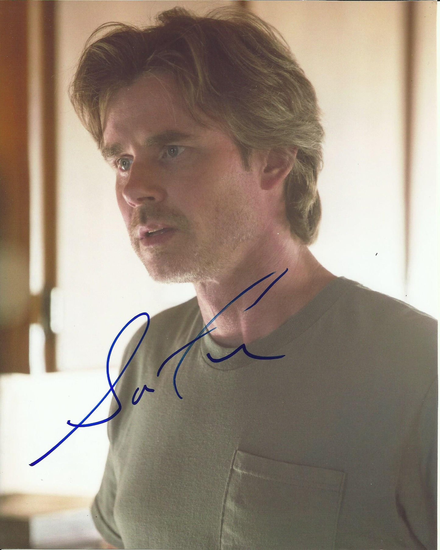 SAM TRAMMELL SIGNED TRUE BLOOD 8X10 PHOTO (1)