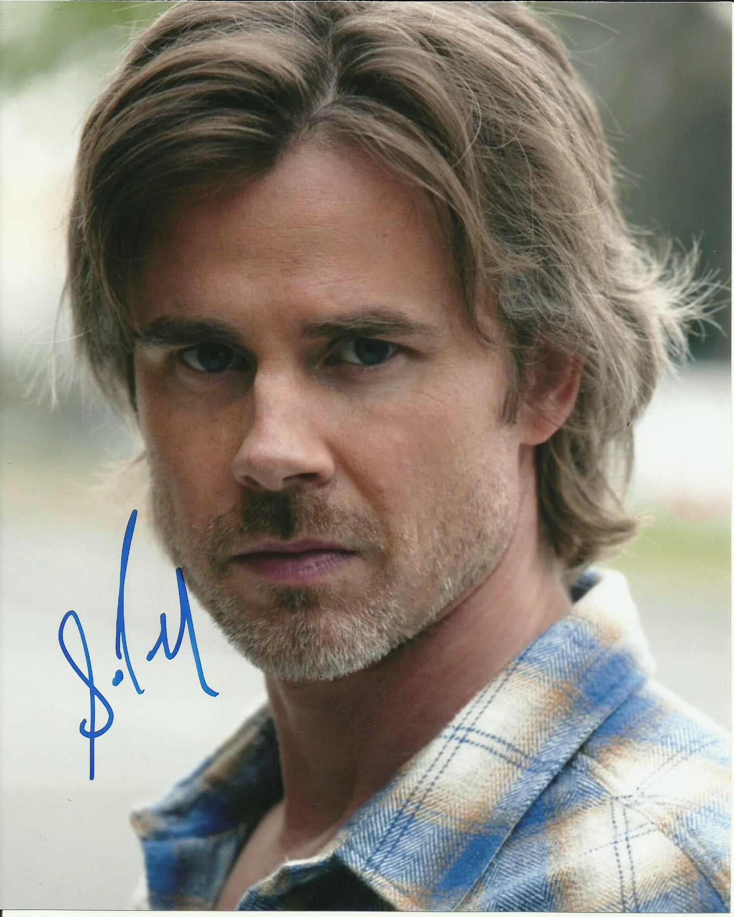 SAM TRAMMELL SIGNED 8X10 PHOTO (3)