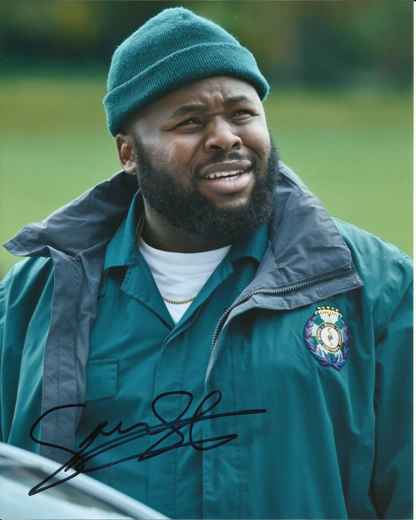 SAMSON KAYO SIGNED BLOODS 8X10 PHOTO (3)