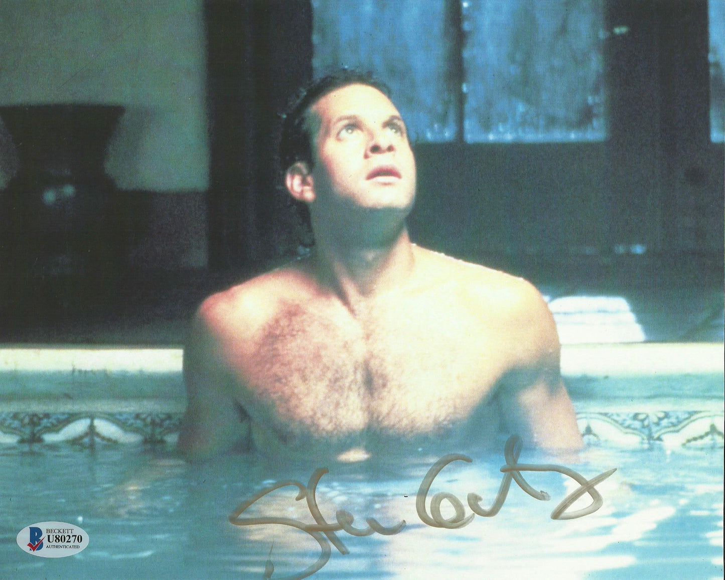 STEVE GUTTENBERG SIGNED COCOON 8X10 PHOTO (2) ALSO BECKETTS CERT