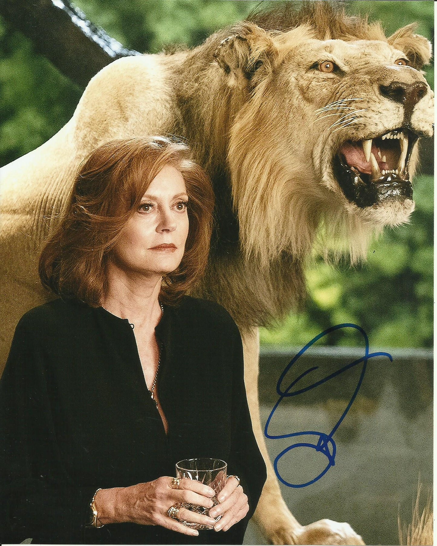 SUSAN SARANDON SIGNED RAY DONOVAN 10X8 PHOTO