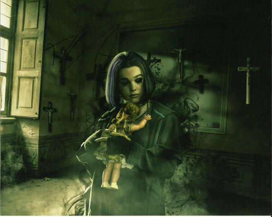 TEAGAN CROFT SIGNED TITANS 10X8 PHOTO (2)