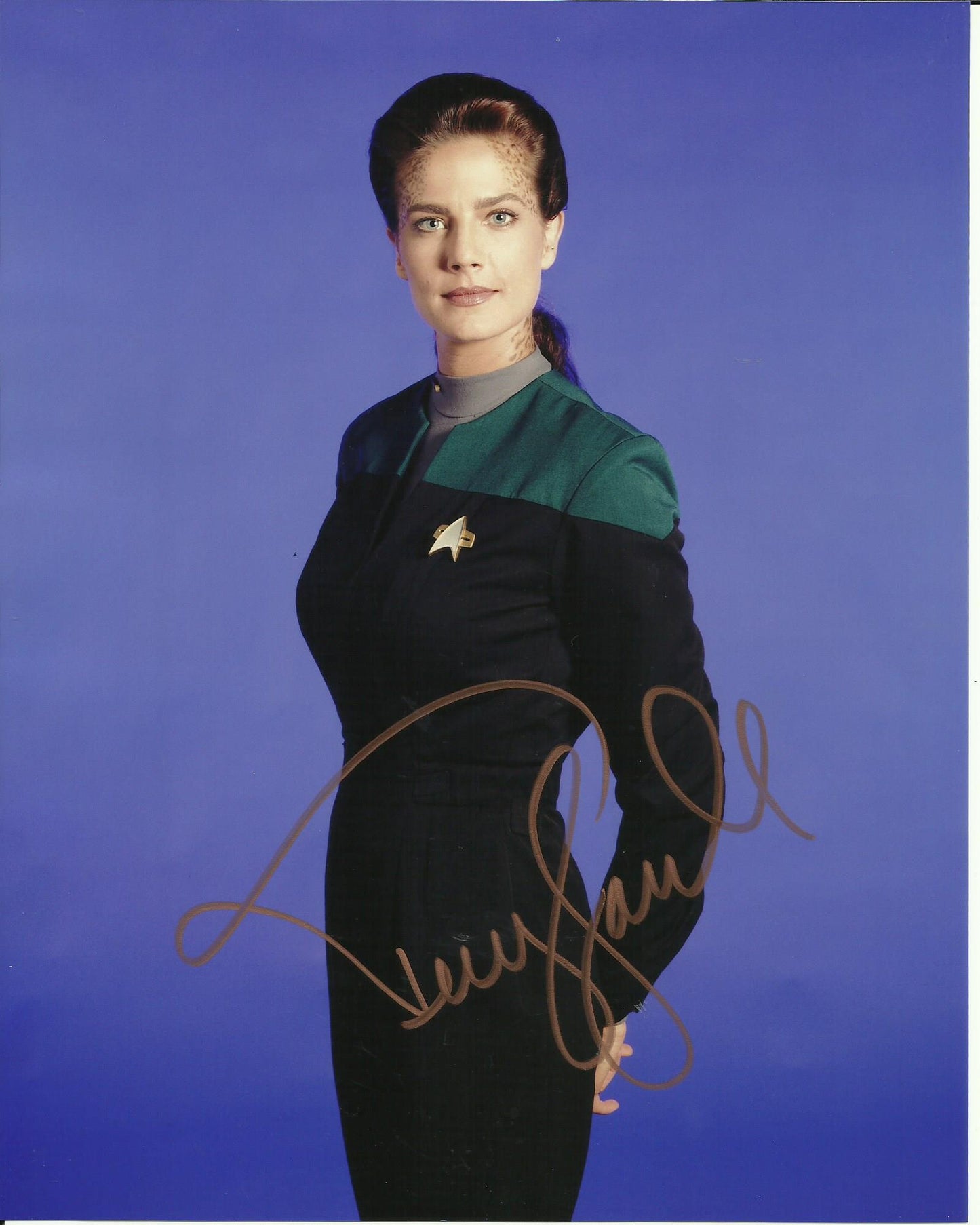 TERRY FARRELL SIGNED STAR TREK DEEP SPACE NINE 10X8 PHOTO (10)