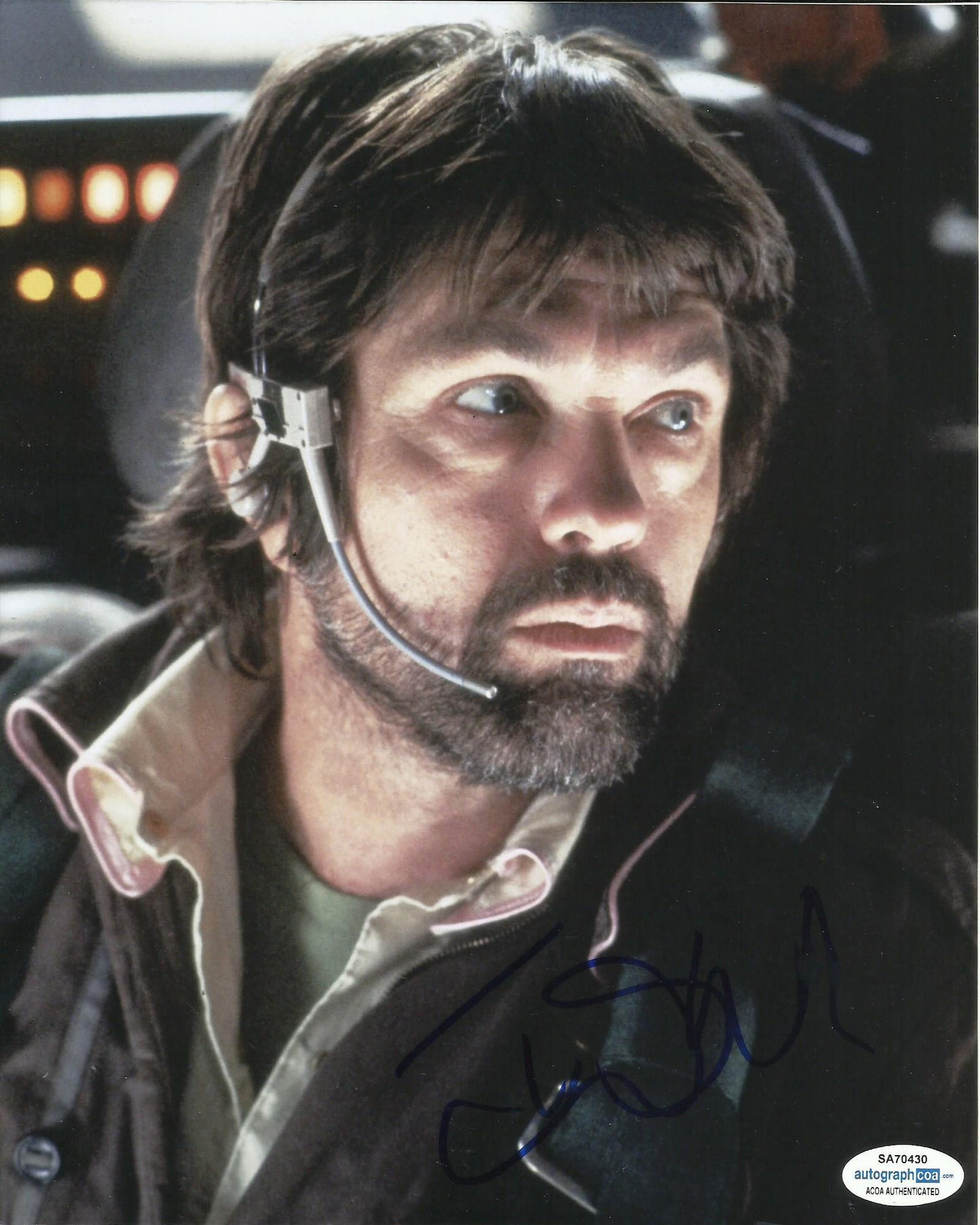 TOM SKERRITT SIGNED ALIEN 8X10 PHOTO (1) ALSO ACOA CERTIFIED