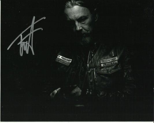 TOMMY FLANAGAN SIGNED SONS OF ANARCHY 8X10 PHOTO (1)