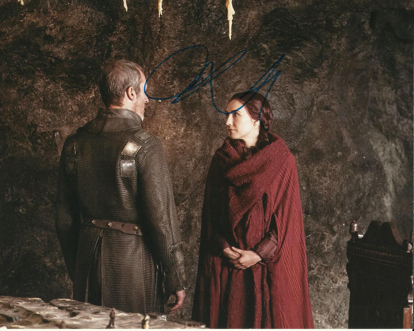 CARICE VAN HOUTEN SIGNED GAME OF THRONES 10X8 PHOTO (4)