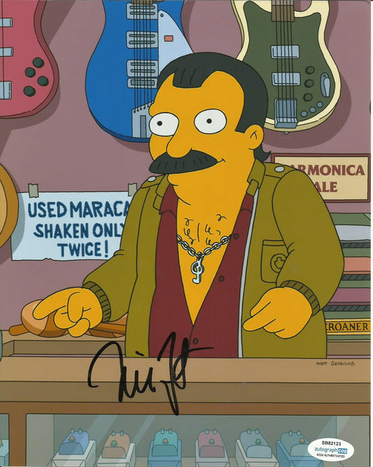 WILL FORTE SIGNED THE SIMPSONS 8X10 PHOTO ALSO ACOA (1)