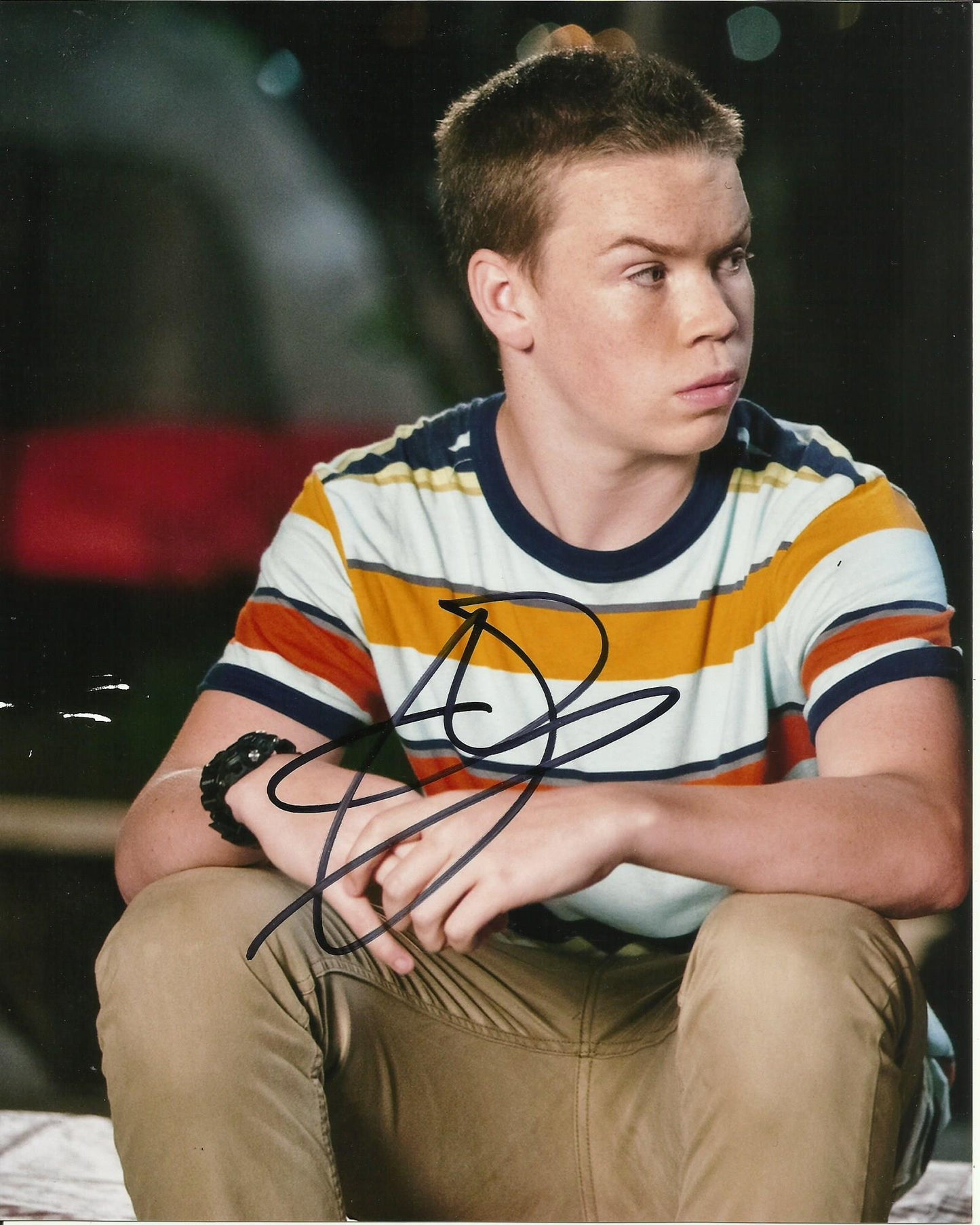 WILL POULTER SIGNED WE'RE THE MILLERS 8X10 PHOTO (1)
