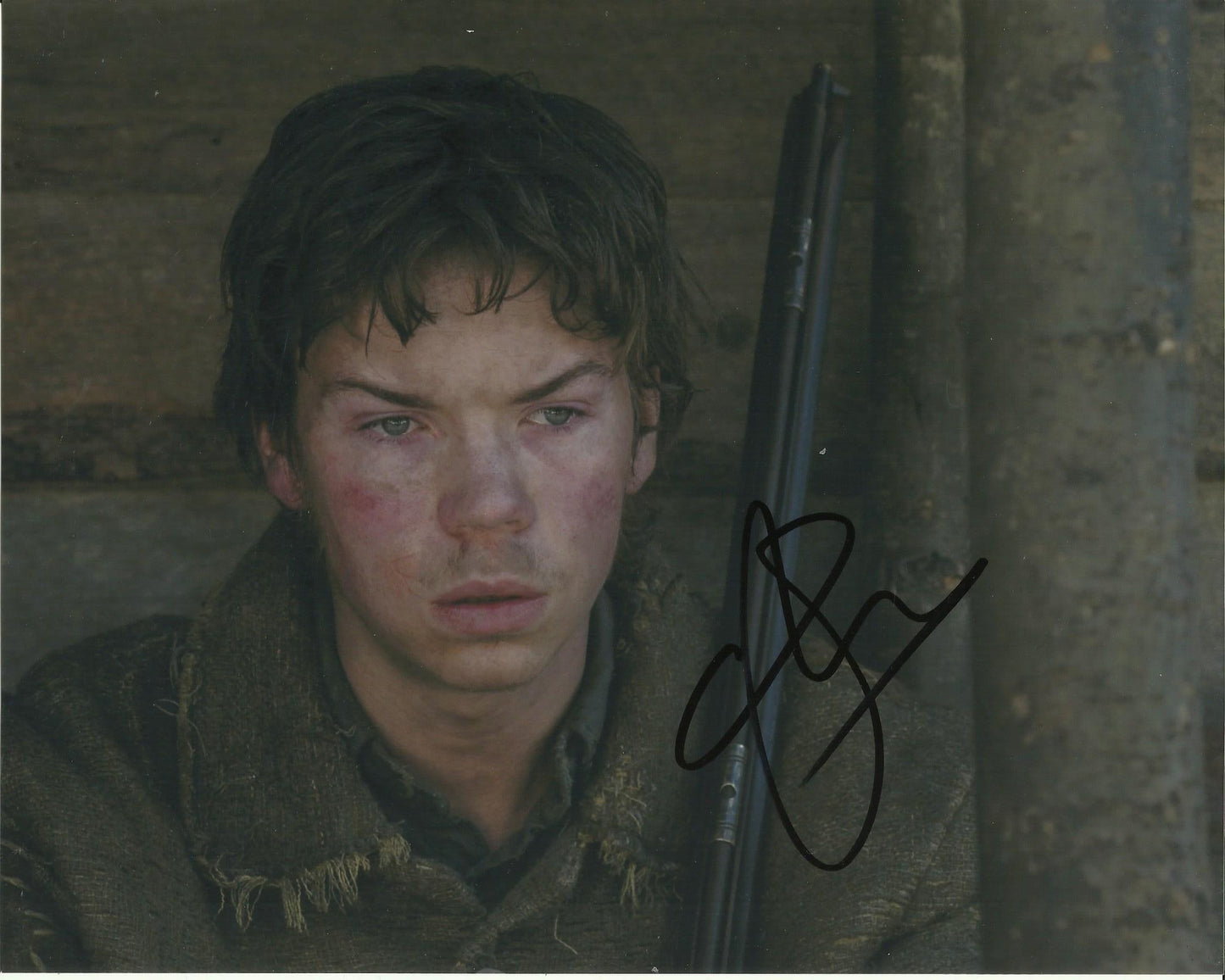 WILL POULTER SIGNED THE REVENANT 8X10 PHOTO (2)